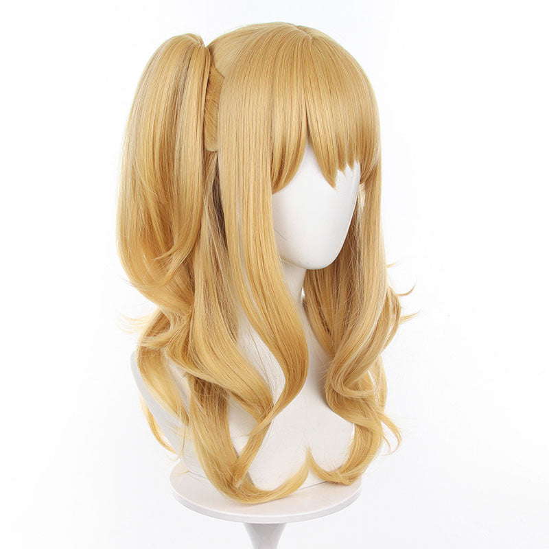 Anime Citrus Yuzu Aihara Long Blonde Cosplay Wigs