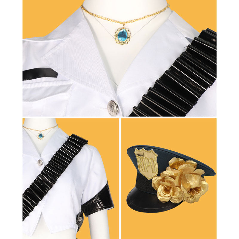 Panty & Stocking With Garterbelt Panty Stocking Police Cosplay Costumes