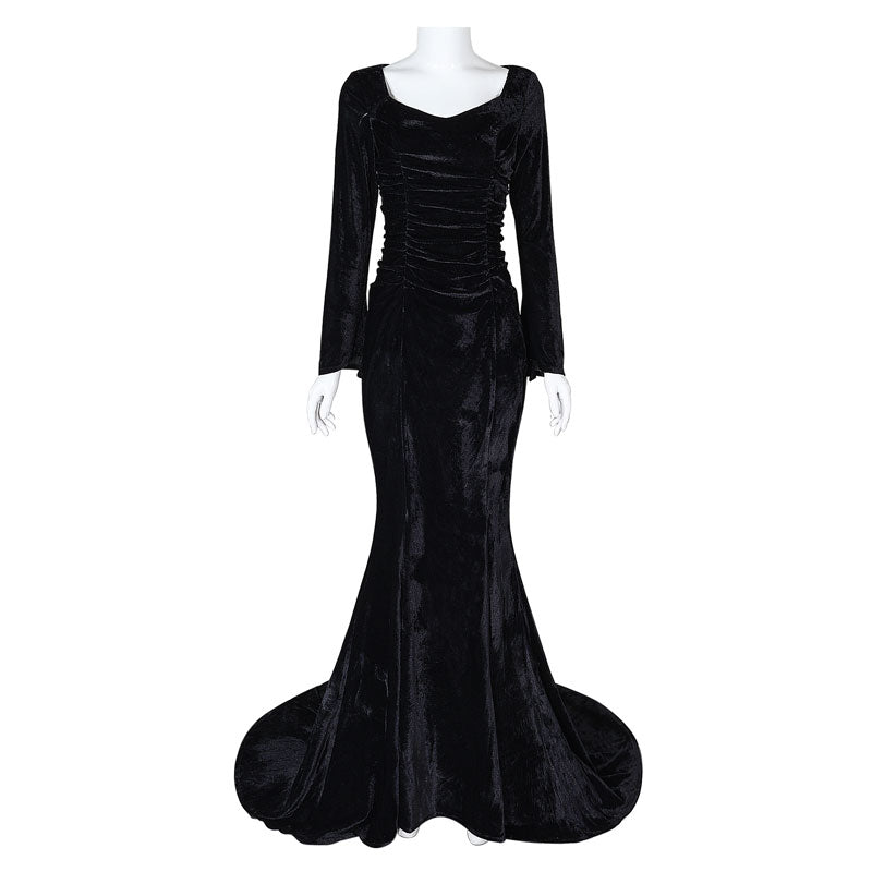 Widnesday Mordicia Dress Cosplay Costume