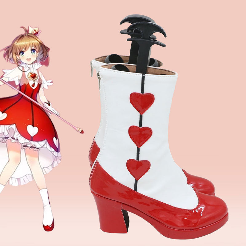 Cardcaptor Sakura Kinomoto Sakura Rocket Beat Cosplay Shoes