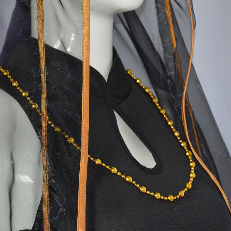 Naruto The Last Hyuga Hinata  Black Wedding Cosplay Costumes