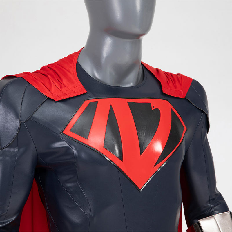 Batman Superman Worlds Finest Nicolas Cage Jumpsuit Cosplay Costumes
