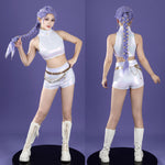 KPop Demon Hunters Rumi White Outfit Cosplay