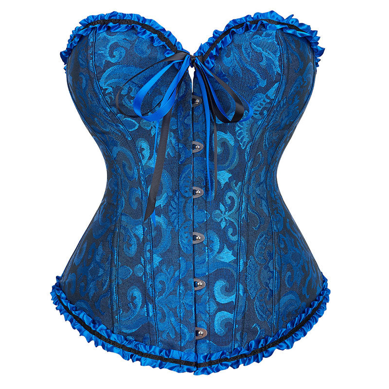 European Style Chest Support And Sexy Palace Corset Halloween Cosplay Costumes