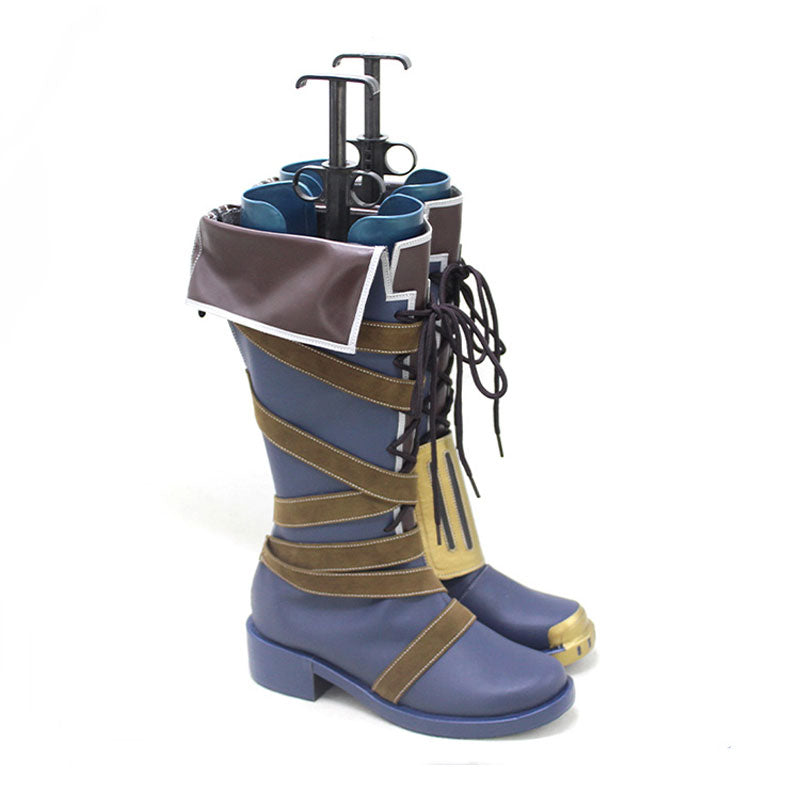 LOL Arcane Vi Cosplay Shoes