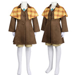 Princess Peach Showtime Detective Peach Kids Cosplay Costumes