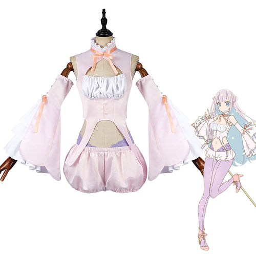 The Magical Girl and the Evil Lieutenant Used to Be Archenemies Byakuya Mimori Cosplay Costumes