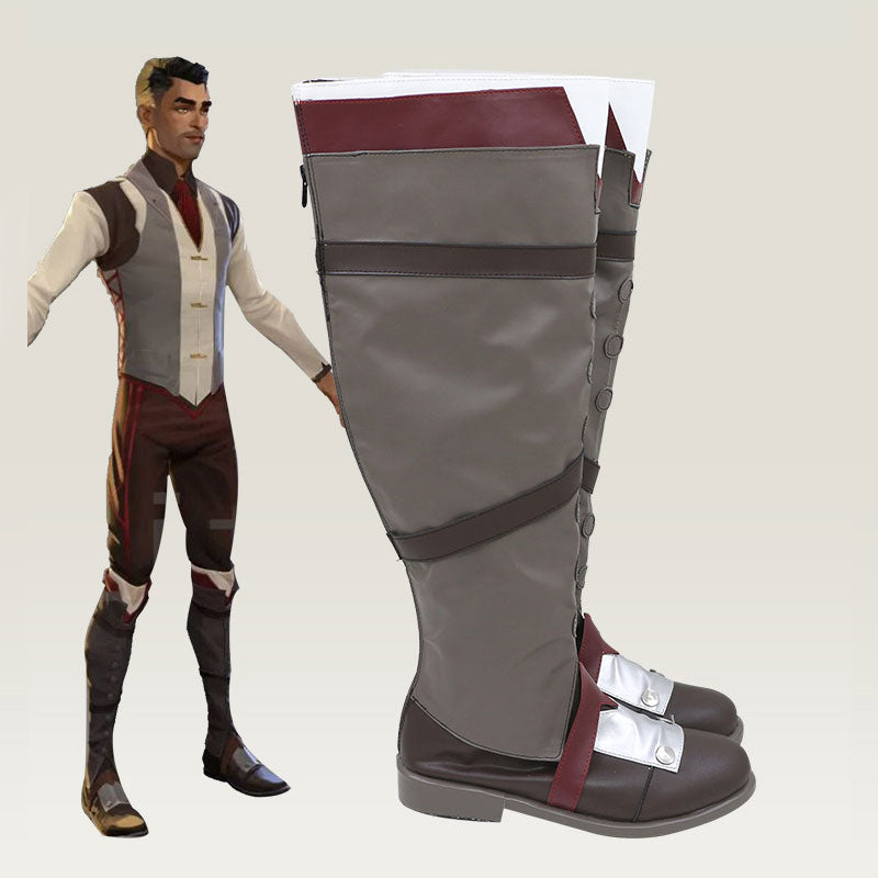LOL Arcane Jayce Talis Cosplay Shoes