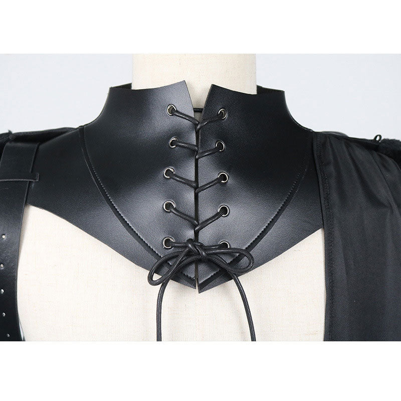 Medieval Vintage Men's Death Cloak Vampire Cape Halloween Party Cosplay Costumes
