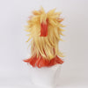 Demon Slayer Kimetsu no Yaiba Rengoku Kyoujurou Cosplay Wigs