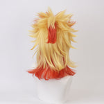 Demon Slayer Kimetsu no Yaiba Rengoku Kyoujurou Cosplay Wigs