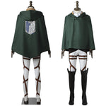 Attack on Titan Levi Ackerman Survey Corps Cosplay Costume