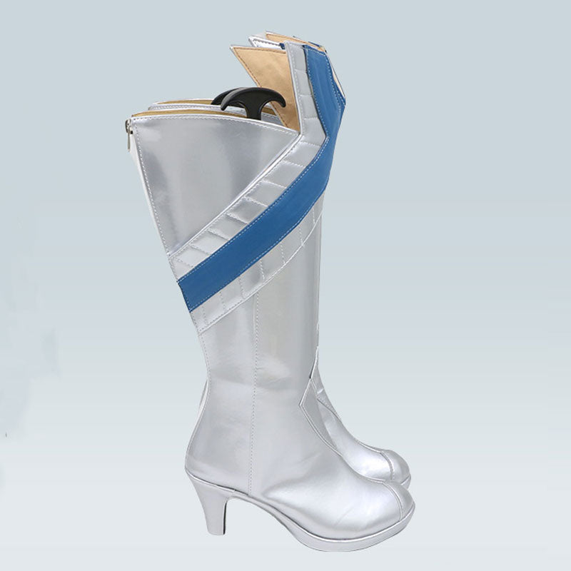Marvel Rivals Emma Frost White Queen Cosplay Shoes