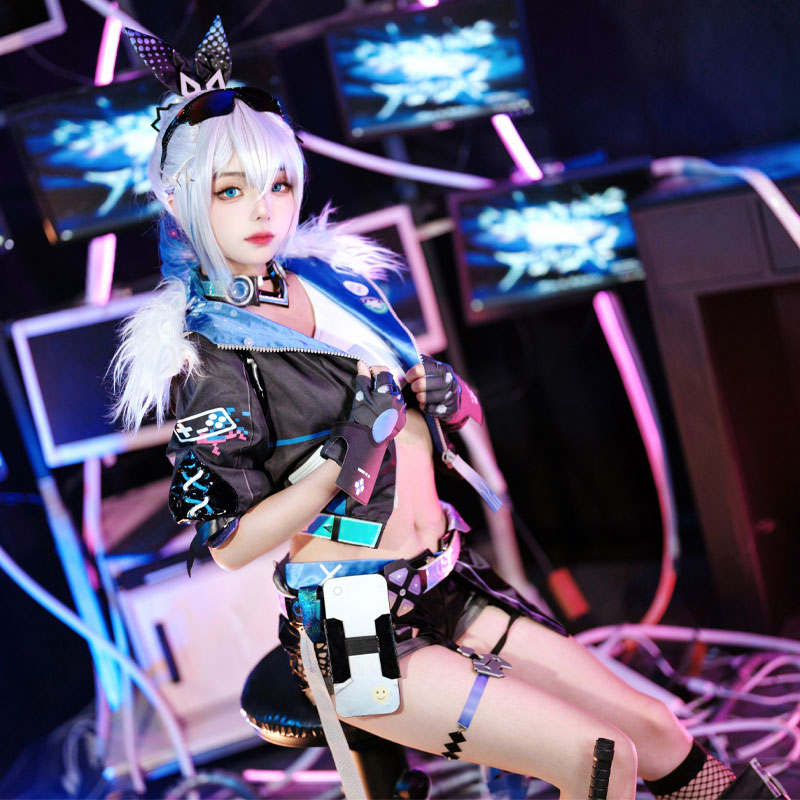 Game Honkai: Star Rail Silver Wolf Cosplay Costumes