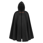 European Medieval Halloween Party Long Hooded Cloak Cosplay Costumes