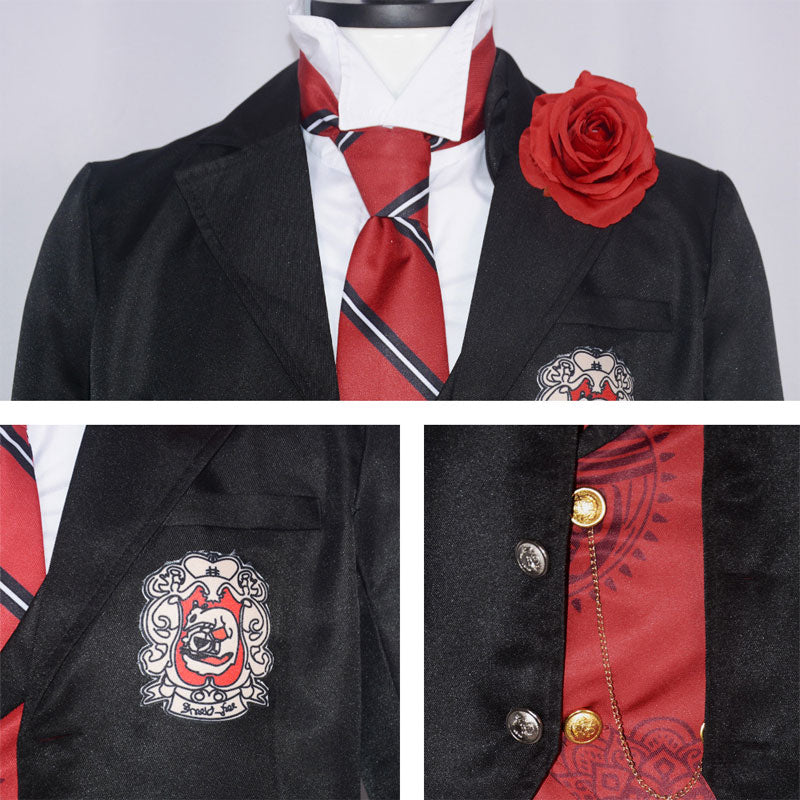 Black Butler: Public School Arc Edgar Redmond Cosplay Costumes