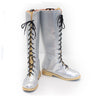 KPop Demon Hunters Rumi Silver Cosplay Shoes