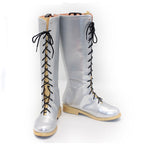 KPop Demon Hunters Rumi Silver Cosplay Shoes