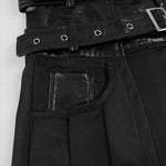 European Style Dark Rock Ash Series Gothic Men's Skirt Halloween Cosplay Costumes