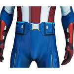 The Avengers 1 Captain America Steve Rogers Jumpsuit Cosplay Costumes