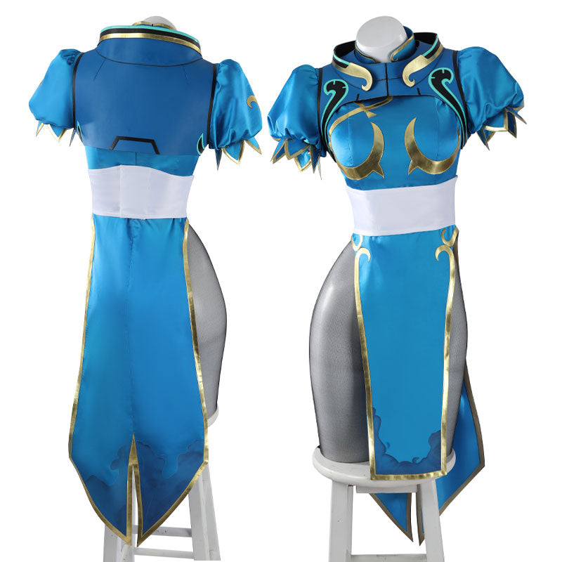 Overwatch 2 x SF6 Chun-Li Juno Cosplay Costumes