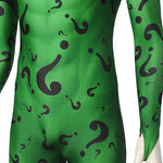 Batman Forever The Riddler Jumpsuit Cosplay Costumes