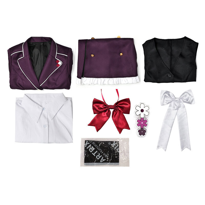 DIABOLIK LOVERS Komori Yui Purple Cosplay Costume