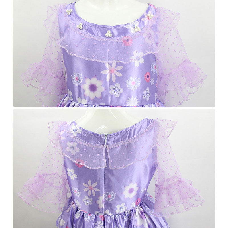 Encanto Isabela Madrigal Fullset Cosplay Costumes