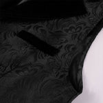 European Medieval Clothing Retro Gothic Long Dress Vest Halloween Cosplay Costumes