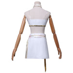 KPop Demon Hunters Mira White Stage Outfit Cosplay Costume
