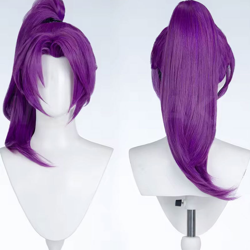 Marvel Rivals Vengeance Psylocke Ponytail Cosplay Wigs