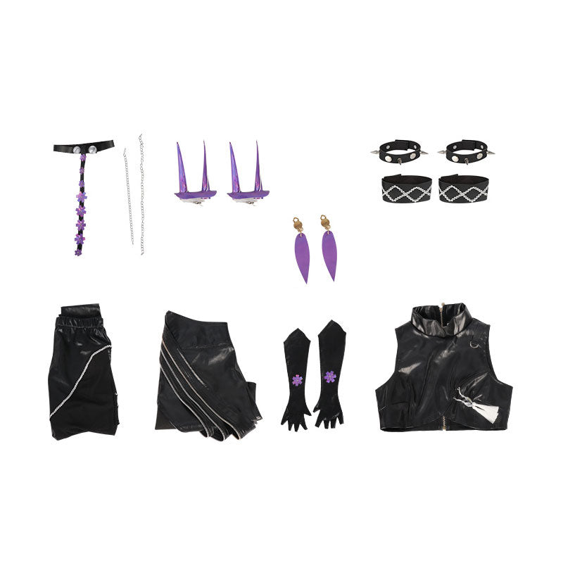 Kpop Demon Hunters Mira Rumi Zoey Combat Suit Cosplay Costume