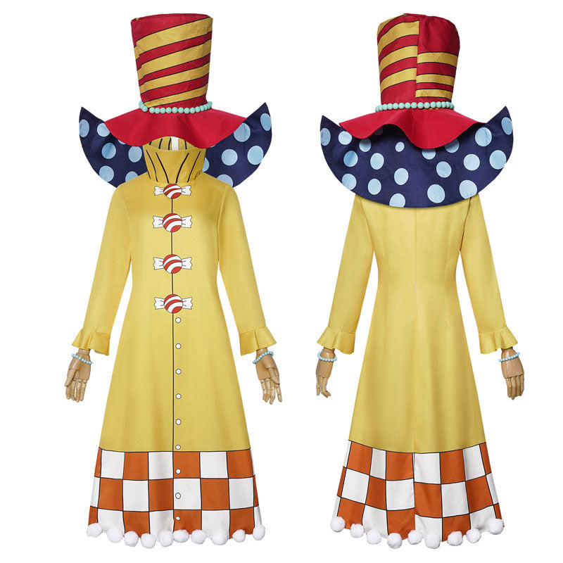 ONE PIECE Kyandi Daijin Charlotte Perospero Cosplay Costume