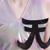 New Panty & Stocking with Garterbelt Polyester Silver Cosplay Costumes
