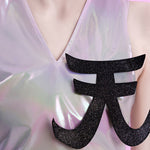 New Panty & Stocking with Garterbelt Polyester Silver Cosplay Costumes