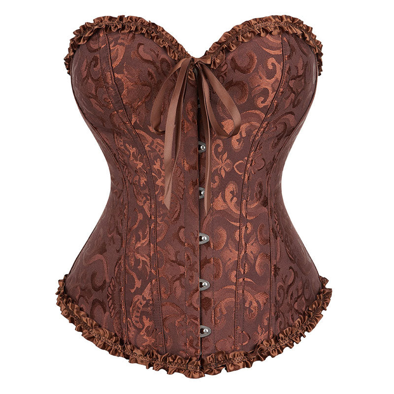 European Style Chest Support And Sexy Palace Corset Halloween Cosplay Costumes