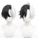 Wind Breaker Haruka Sakura Black White Cosplay Wig