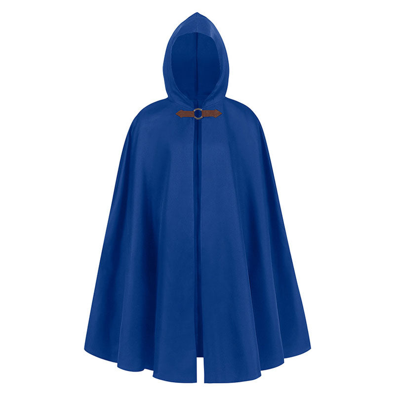 European Medieval Halloween Party Long Hooded Cloak Cosplay Costumes
