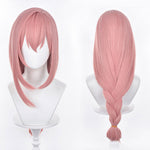 Game Zenless Zone Zero Tsukishiro Yanagi Pink Cosplay Wig