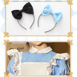 French Halloween Alice On The Run Blue Maid Dress Cosplay Costumes