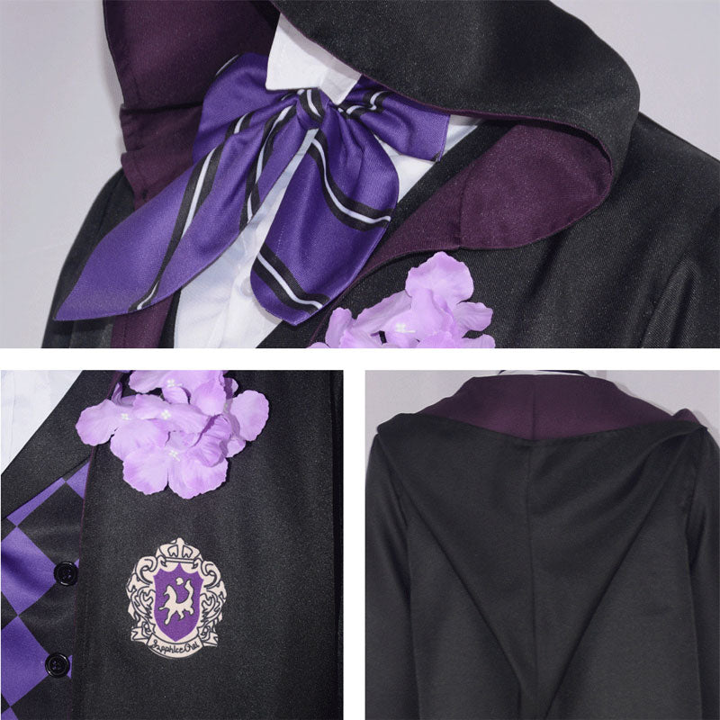 Black Butler: Public School Arc Gregory Violet Cosplay Costumes