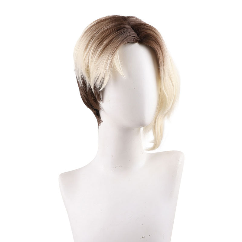 Spider-Man: Across The Spider-Verse Gwen Stacy Brown Gradient Cosplay Wigs