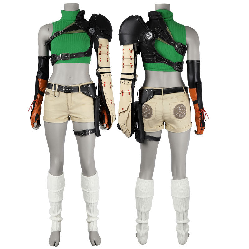 Game Final Fantasy VII Rebirth Yuffie Kisaragi Cosplay Costumes