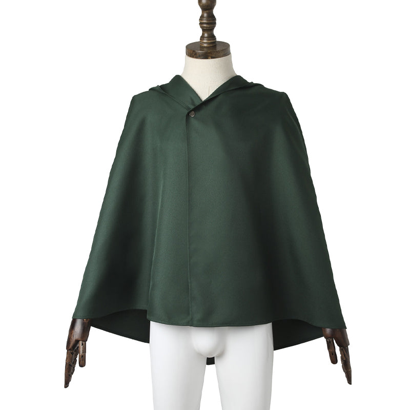 Attack on Titan Levi Ackerman Survey Corps Cosplay Costume