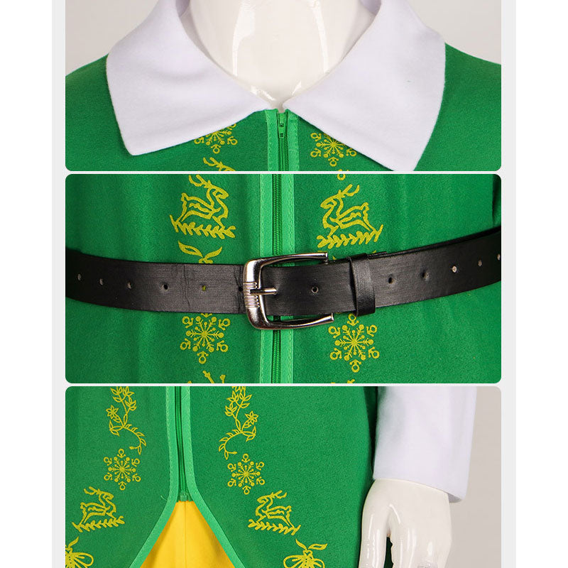 2022 NEW Christmas Costumes Elf Santa Claus Green Christmas Cosplay Costumes