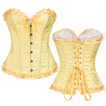 European Style Palace Sexy Bone Straps With Lace Corset Halloween Cosplay Costumes