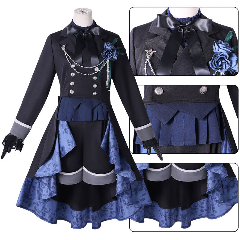 Black Butler: Emerald Witch Arc Real Ciel Phantomhive Cosplay Costume