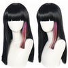 Metallic Rouge Rouge Redstar Cosplay Wigs