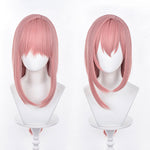 Game Zenless Zone Zero Tsukishiro Yanagi Pink Cosplay Wig
