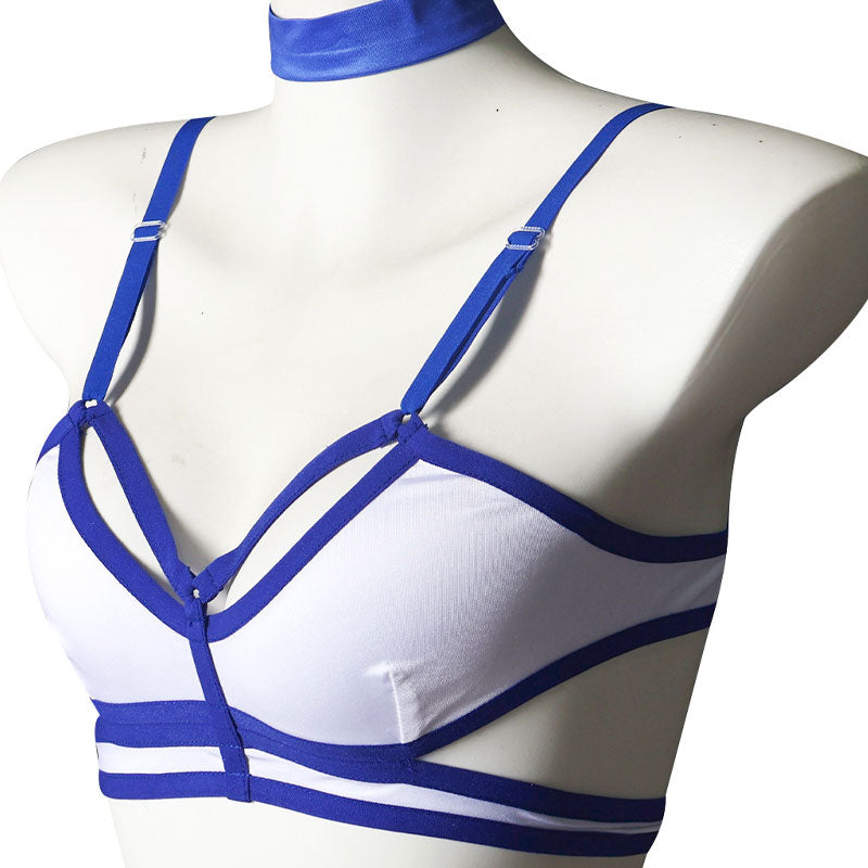 Marvel Rivals Psylocke Blue and White Swimsuit Cosplay Costumes